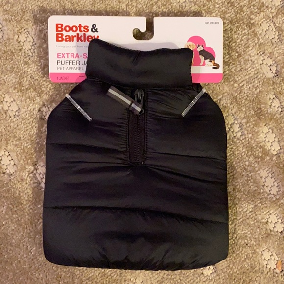 Boots & Barkley Puffer Jacket NWT pet apparel XS